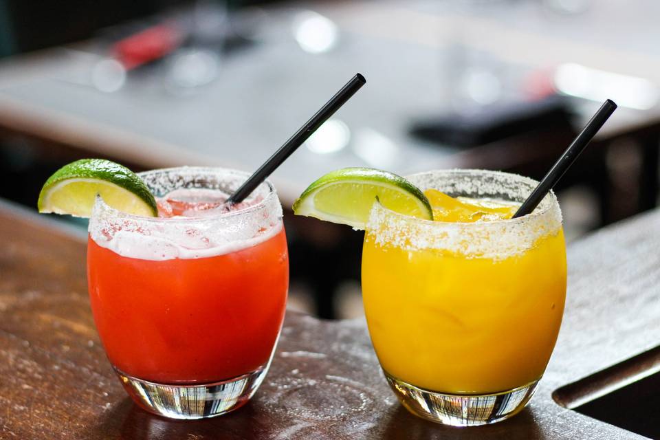 Hand-crafted margaritas