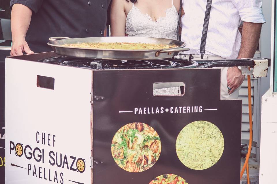 Chef Poggi Suazo Paellas