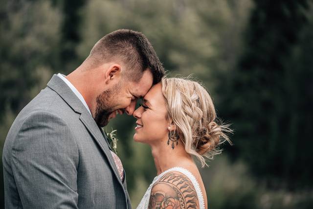 Bride and groom