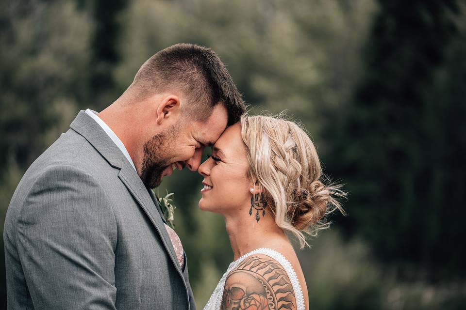 Bride and groom