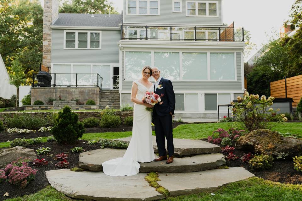 October home wedding
