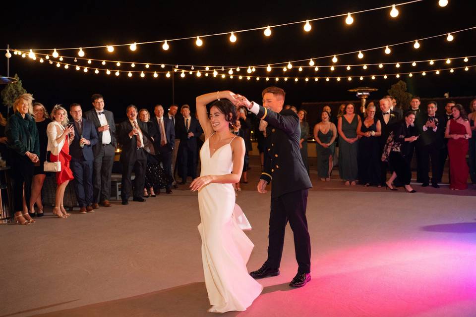 First Dance on the Rooftop