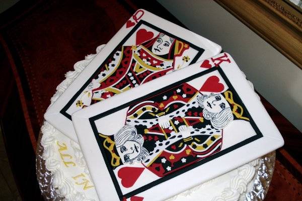 King and queen of hearts