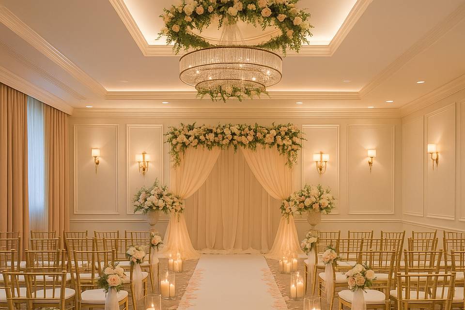 Ceremony aisle