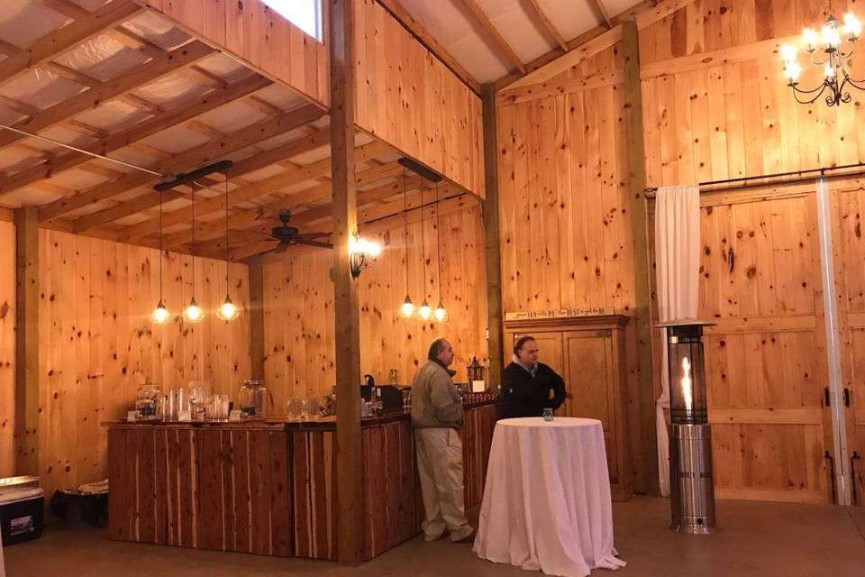 Bar area