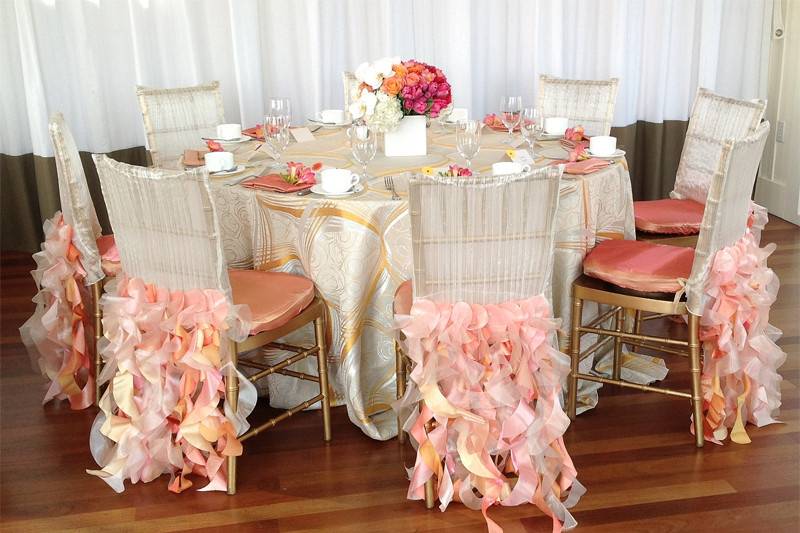 Sherbet inspired wedding brunch