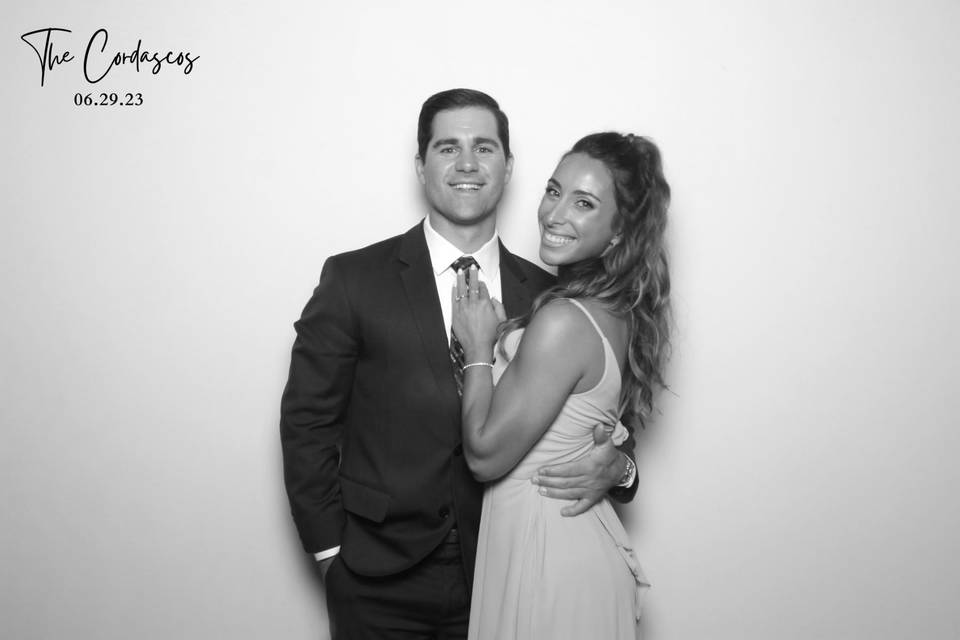 Black & White Photo Booth Pics