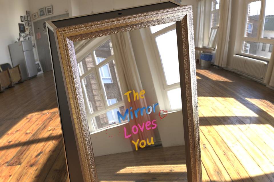 The mirror loves you
