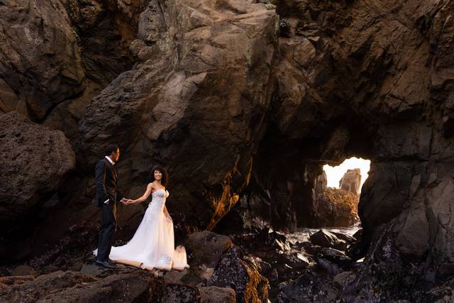 Romantic natural backdrops