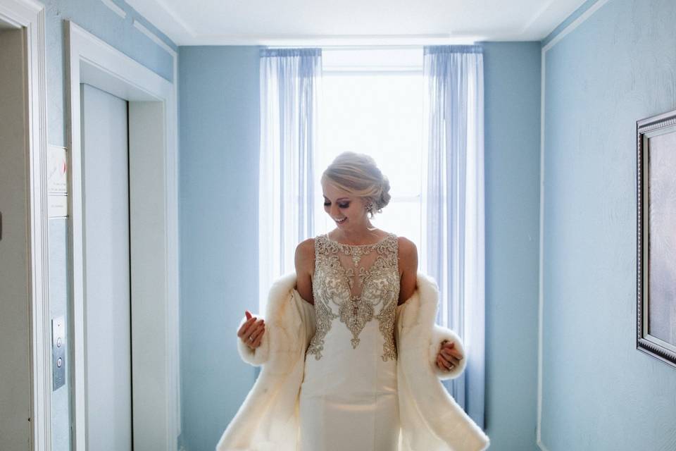 Stunning bride