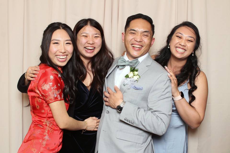 Beige Drape Backdrop