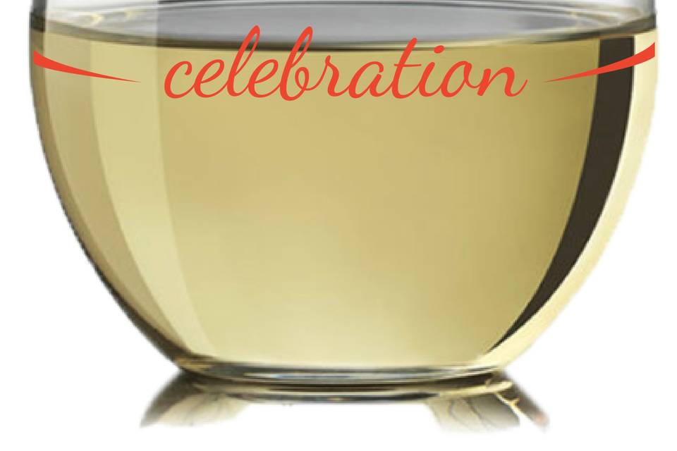 Stemless wine glass - intoxication and celebration