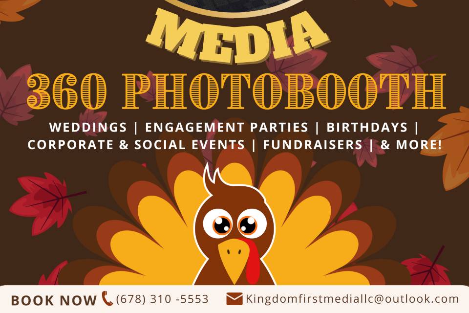 Kingdom First Media 360 Photo Booth