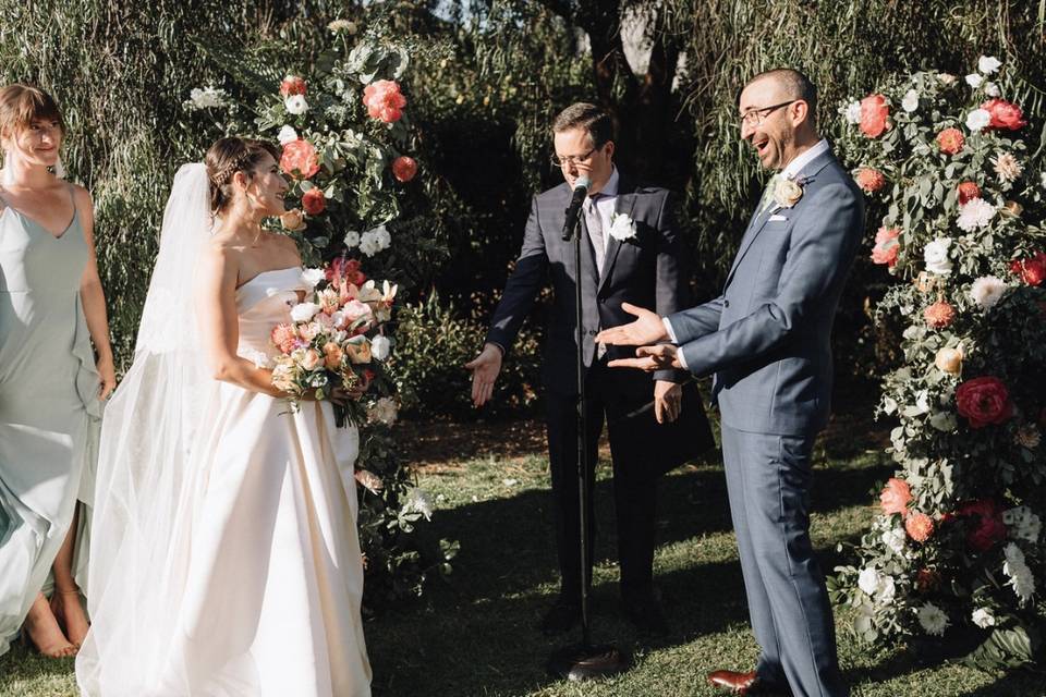 Dahlia Floral Veil