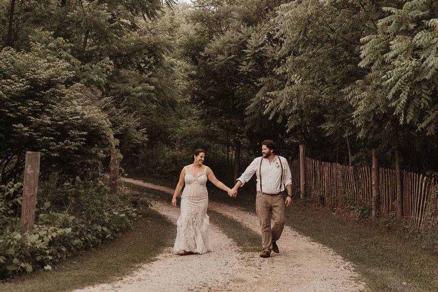 Michigan intimate wedding
