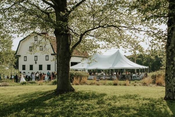 Large Barn and Tent