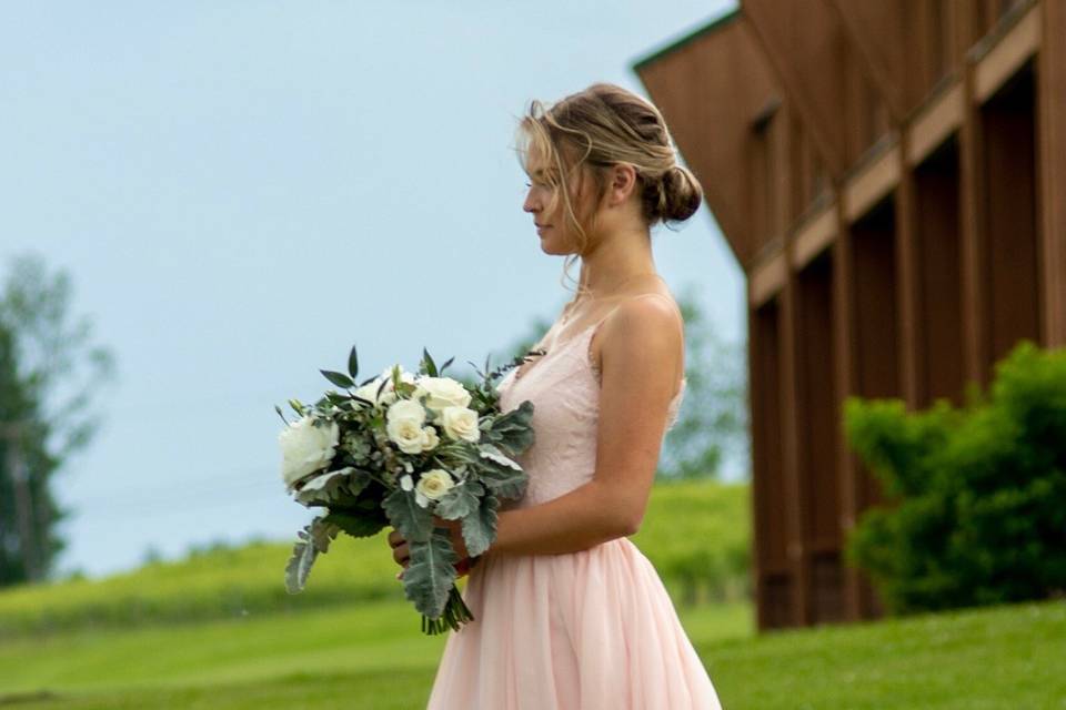 Bridesmaid at Glendora winery