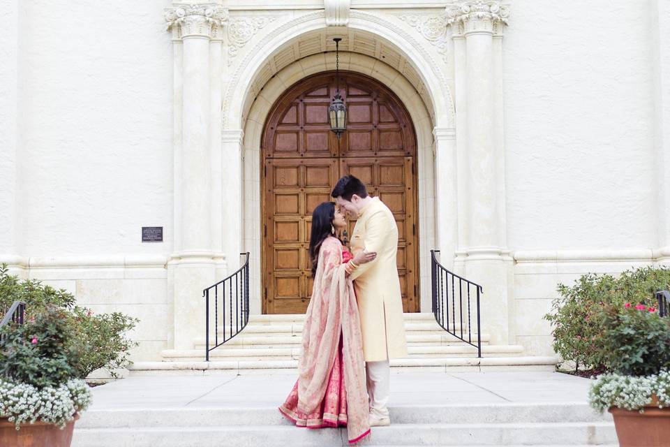 Bride and groom