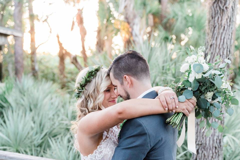 Bride and groom