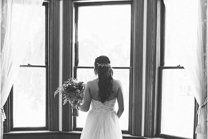 Black and White Wedding