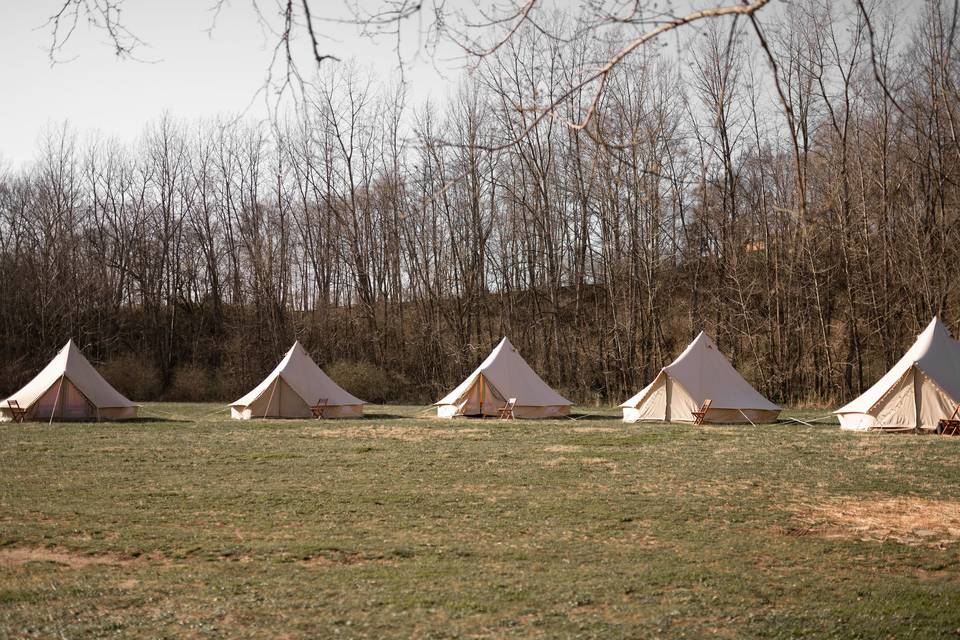 Tents for the whole guest list