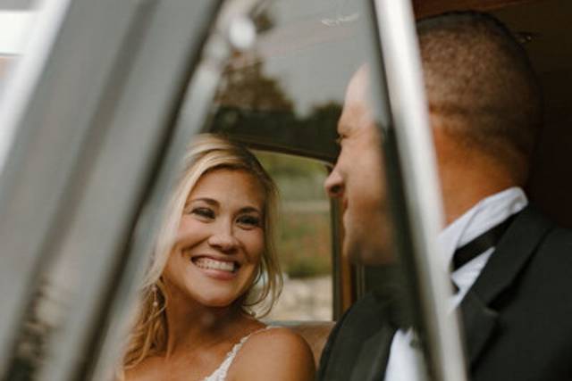 Wedding getaway car