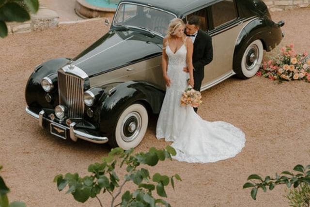Wedding getaway car