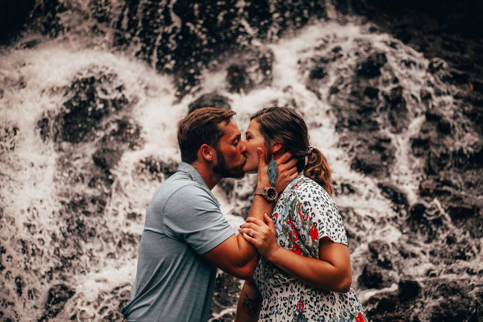 Waterfall Kisses
