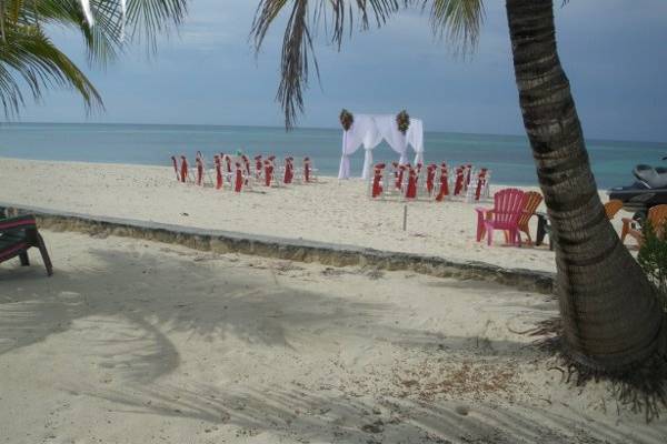 Beach Wedding in The Bahamas