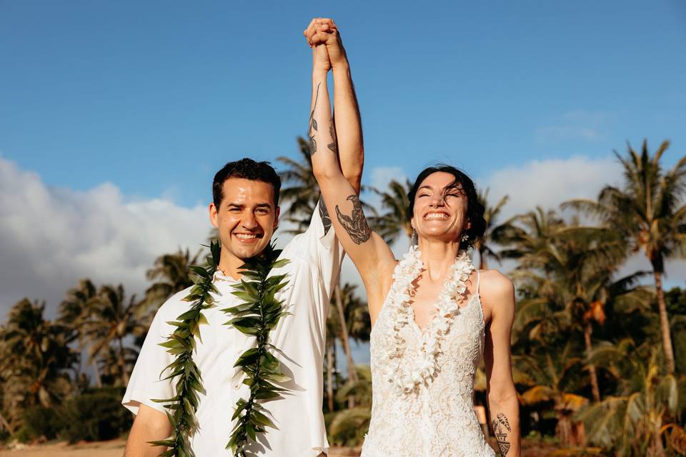 Kauai, Hawaii Beach Wedding