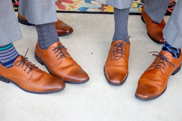 Our shoes have to match too