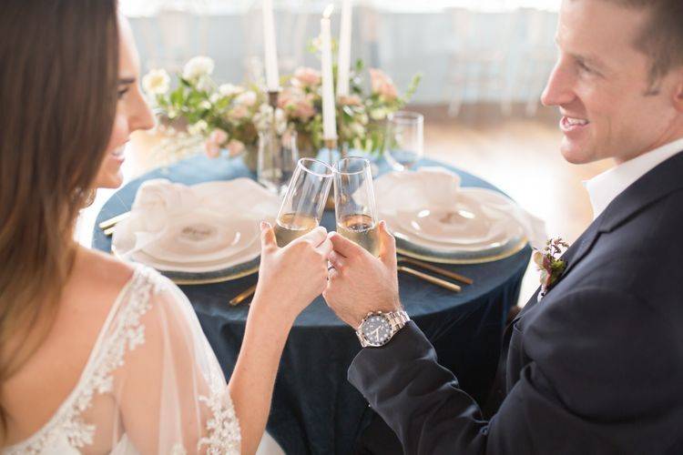 Champagne toast. Photo Cred: Jessica Lynn Tucker Photography