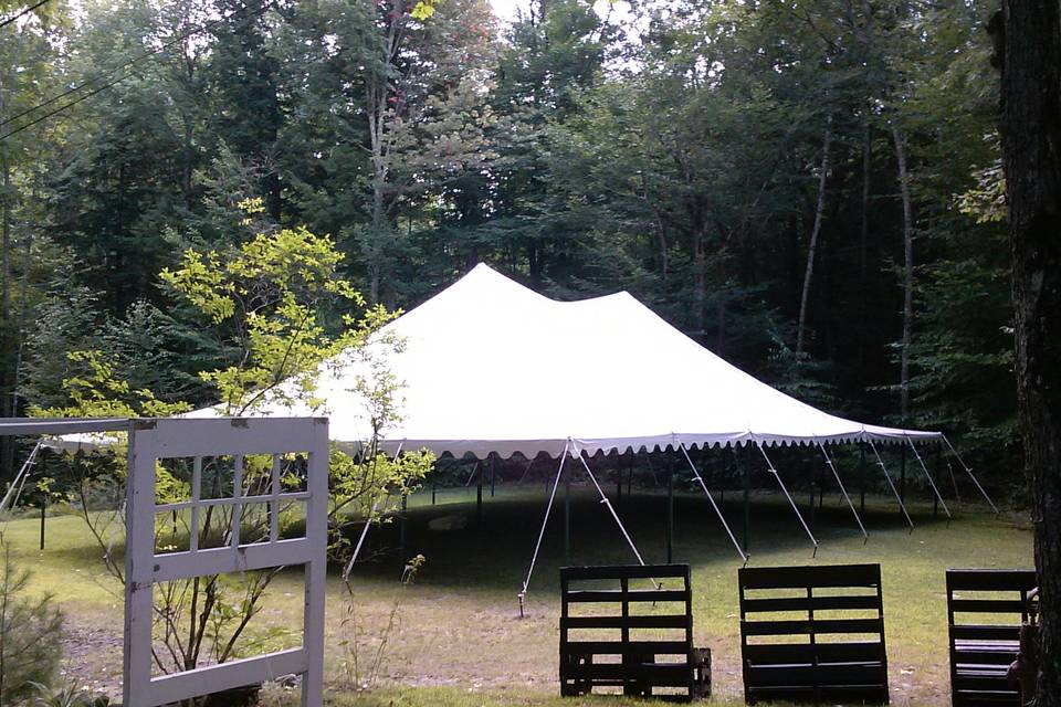 Open tent