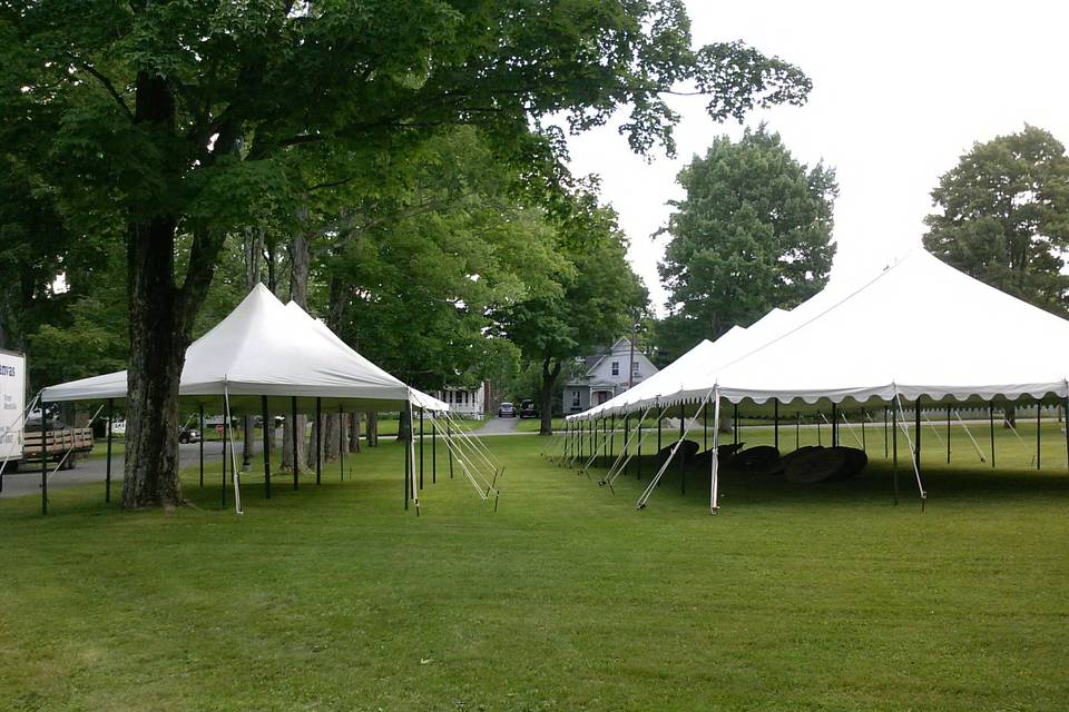 Tent setup