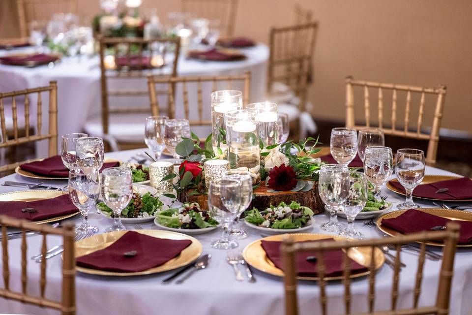 Beautiful December Reception