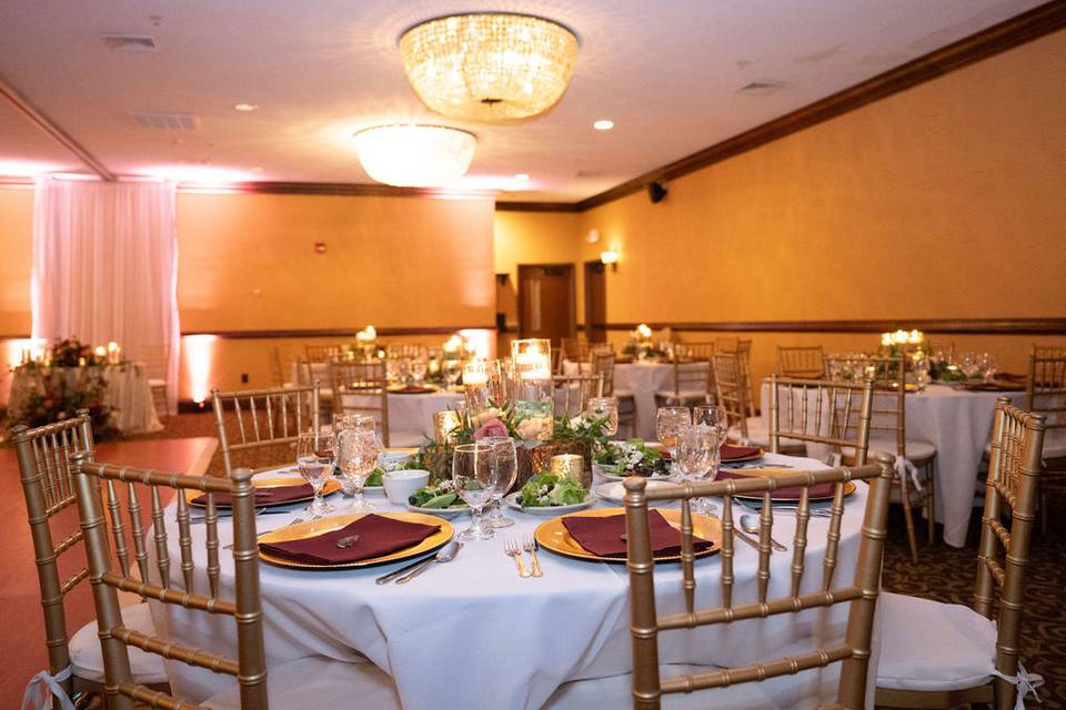 Beautiful December Reception
