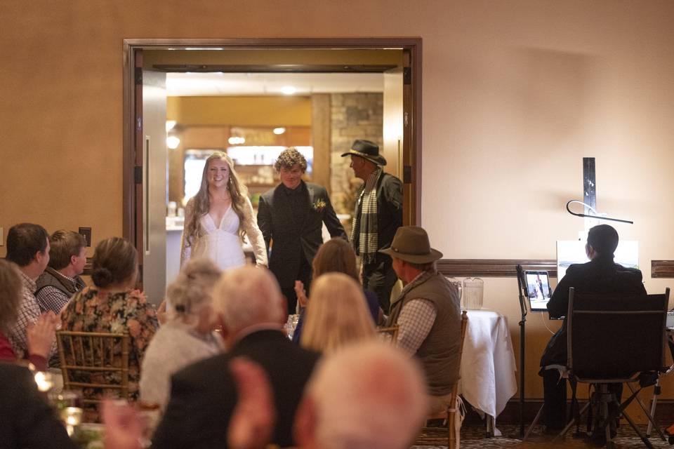 Bride & Groom @ Reception