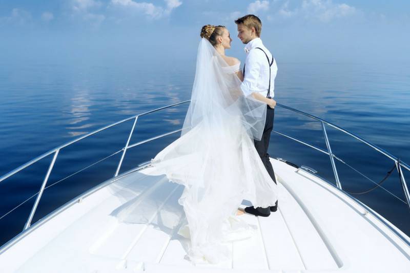 Get married at sea!