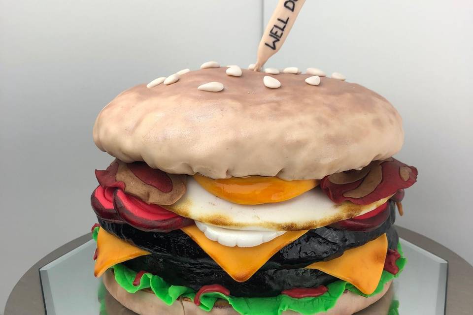 Groom's Cake Beef Burger