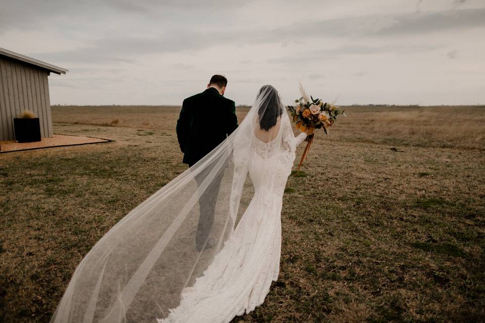 Engaged in Texas Hill Country