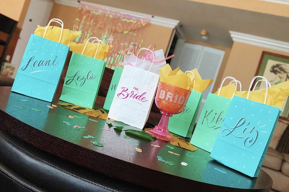 Bach Party Bags!