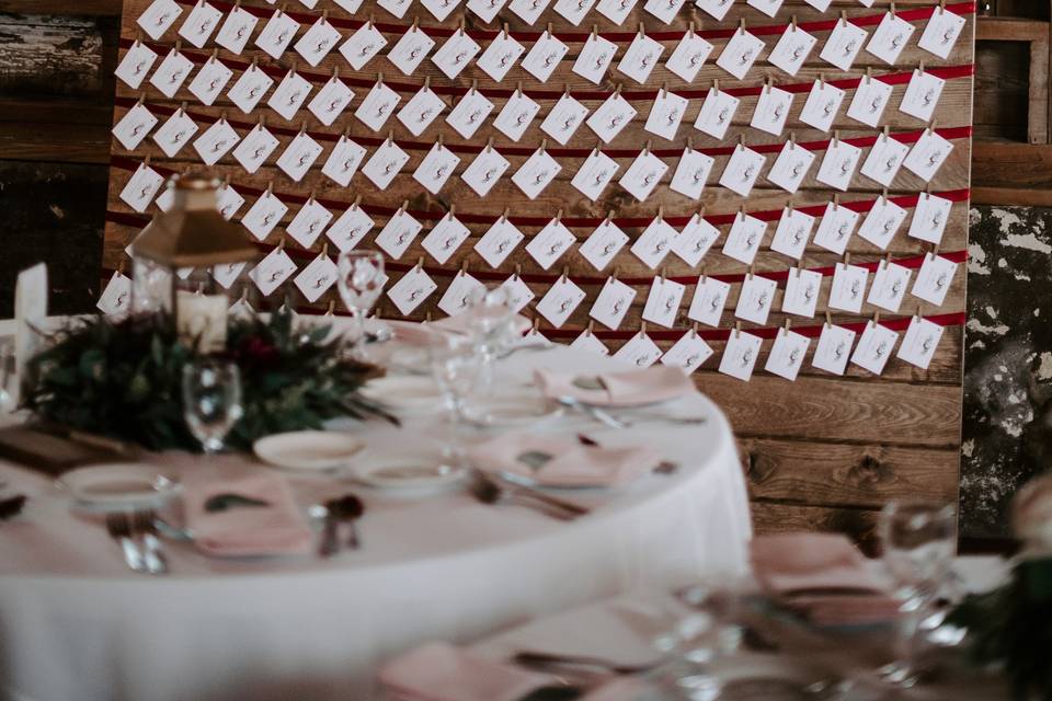 Escort cards