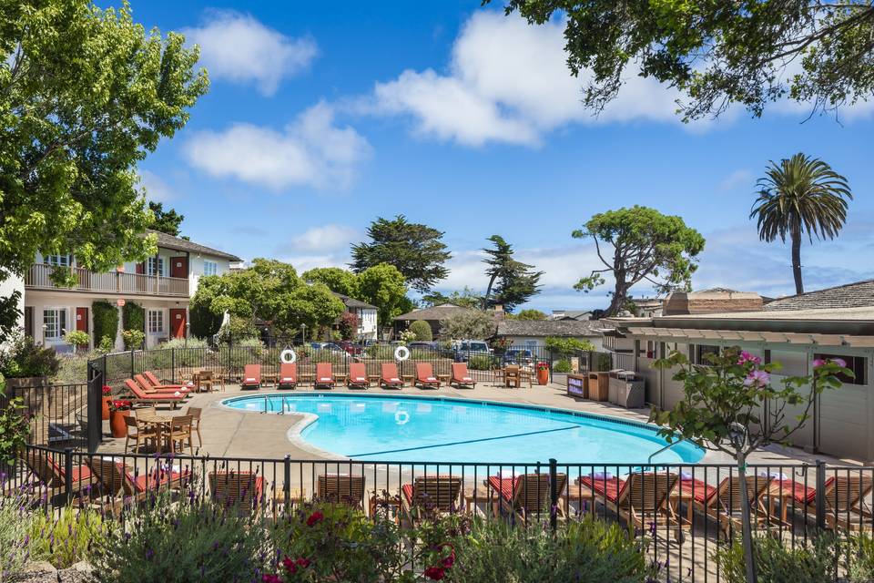 The Pool and Gardens at Casa