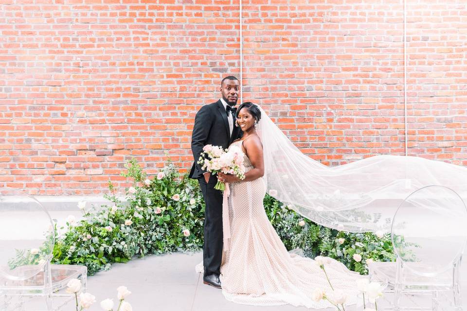 Blushing Loftstyle Wedding