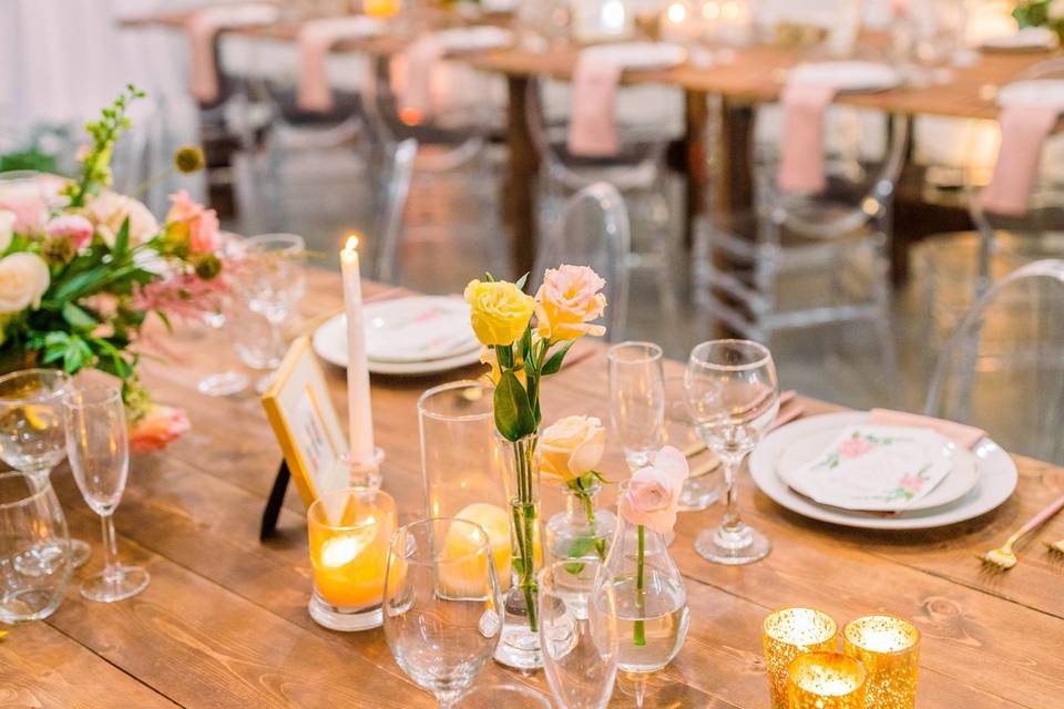 Blushing Loftstyle Wedding