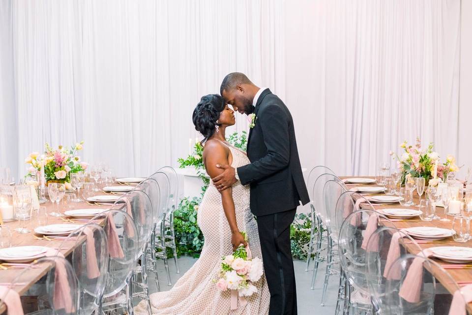 Blushing Loftstyle Wedding