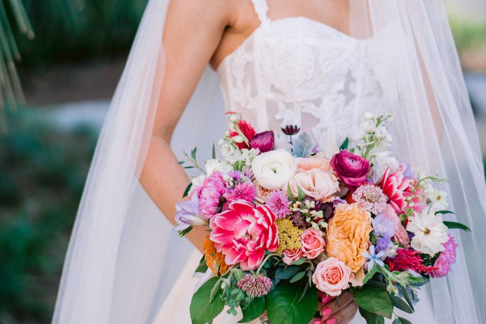 Up close bouquet