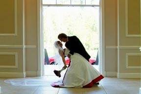 Bride & Groom at Bradfordville Baptist Church