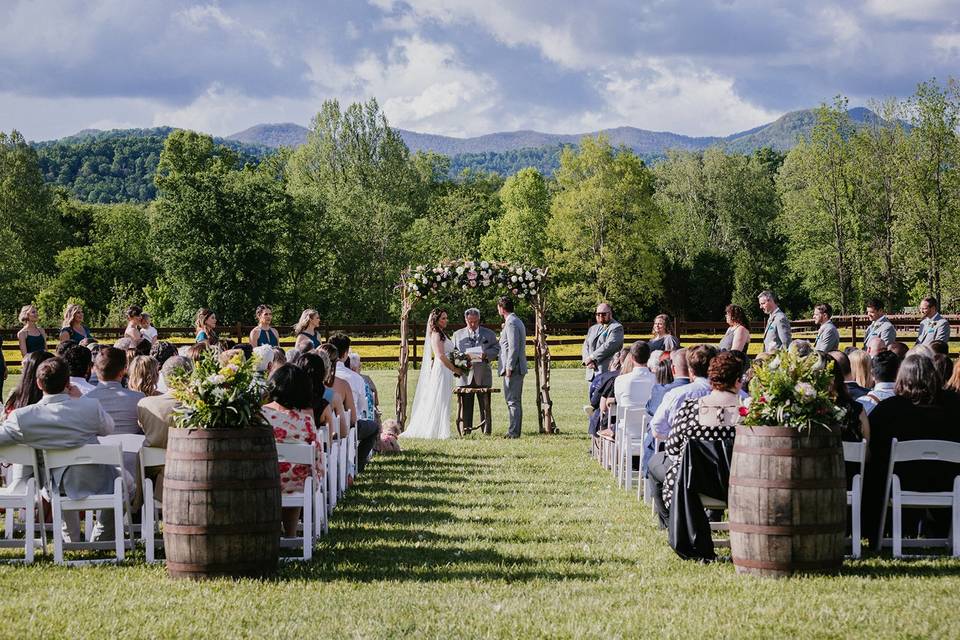 Marrying Field Ceremony Site