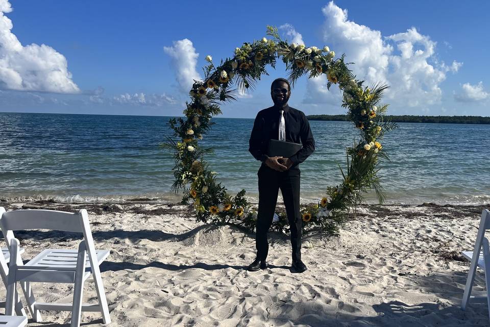 Wedding at the beach